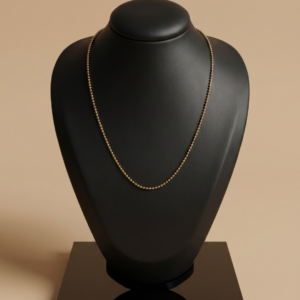 cadena tejido militar 7.14 g / 50 cm / oro amarillo 18k