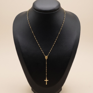 rosario para mujer 2.73 g / 60 cm / oro amarillo 18k